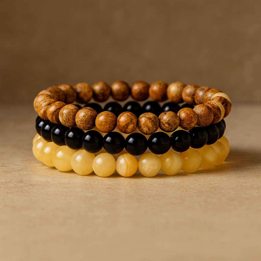 Picture Stone, Onyx Noir et Old Topaz : trois dimensions en symphonie