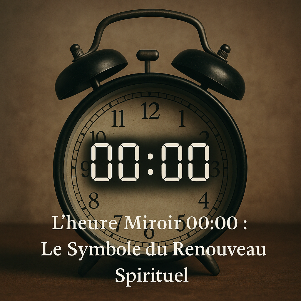 L’Heure Miroir 00:00 : Le Symbole du Renouveau Spirituel