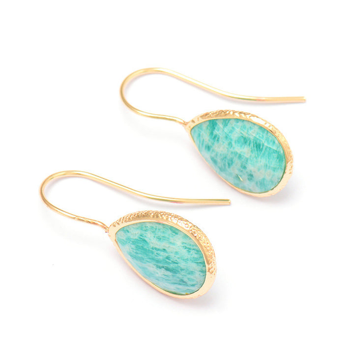 Boucles d’Oreilles Élégance Amazonite