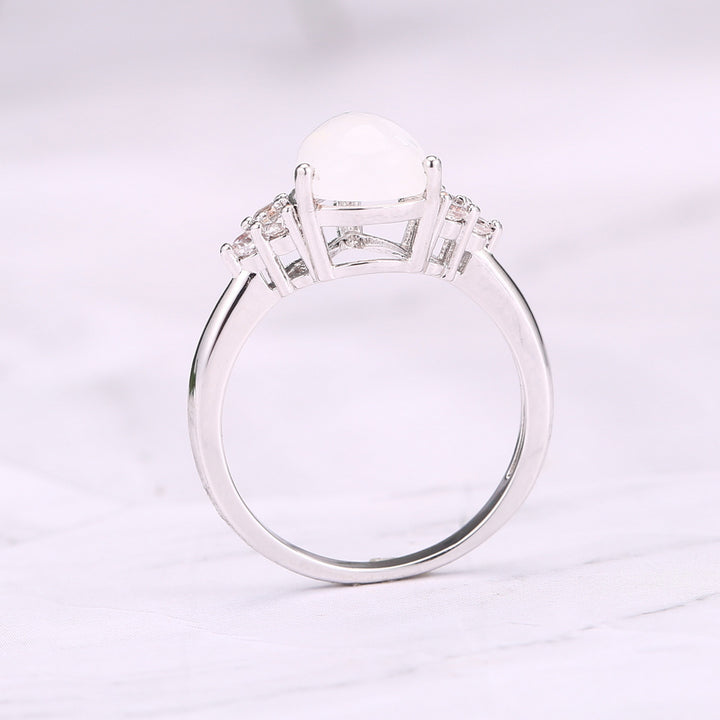 Bague Pierre de Lune Naturelle