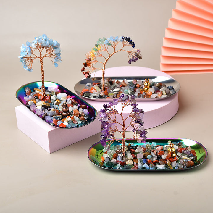 Encensoir Arbre de Fortune en Cristal Naturel