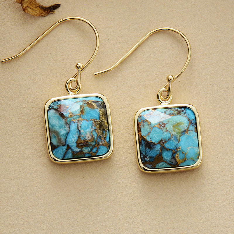 Boucles d’Oreilles "Éclat d’Azur"