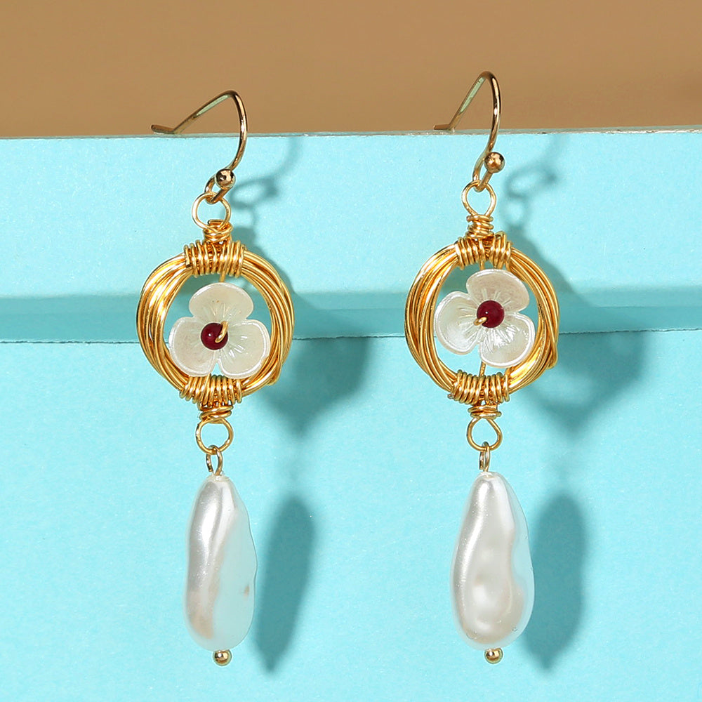 Boucles d’Oreilles "Éclat Floral"