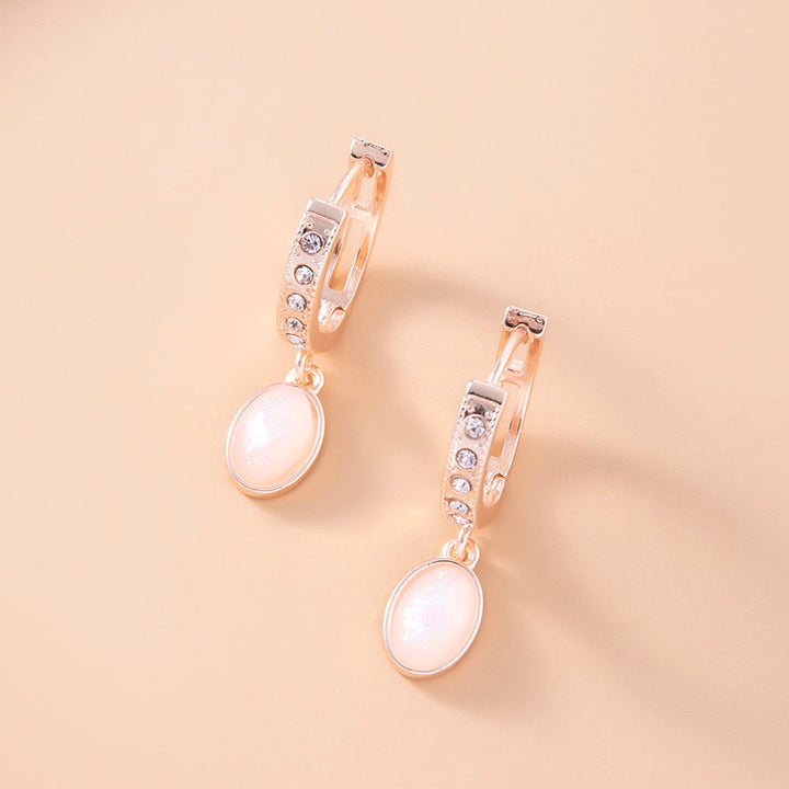 Boucles d’Oreilles "Lueur Opaline"