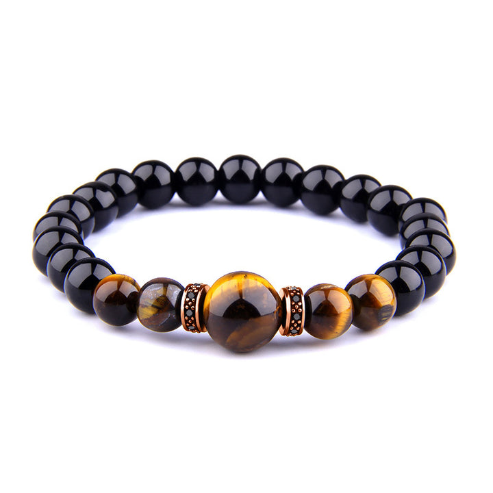 Bracelet en pierre naturelle œil de tigre