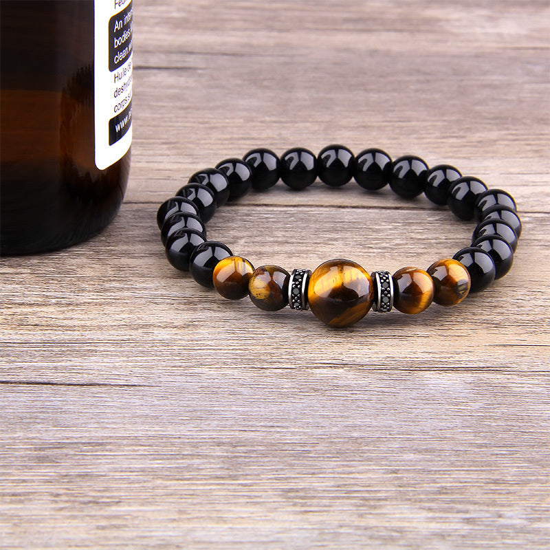 Bracelet en pierre naturelle œil de tigre