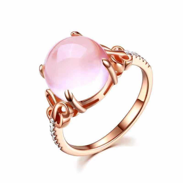 Bague "Lotus Rose"