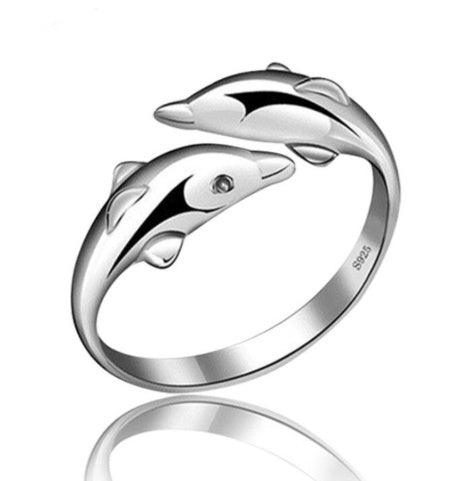 Bague Dauphin en Argent 925
