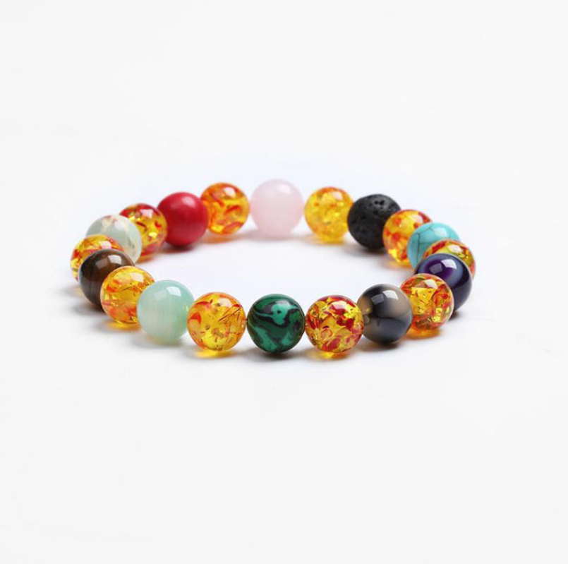 Bracelet "Passion" en pierre de Grenat et de Feu