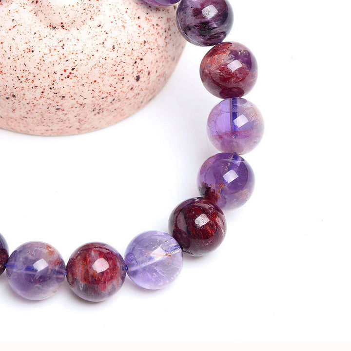 Bracelet "Élégance Mystique" en Titanium Ghost Crystal