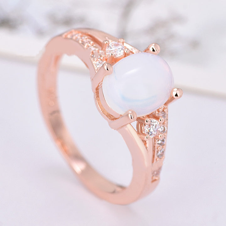 Bague Pierre de Lune Naturelle