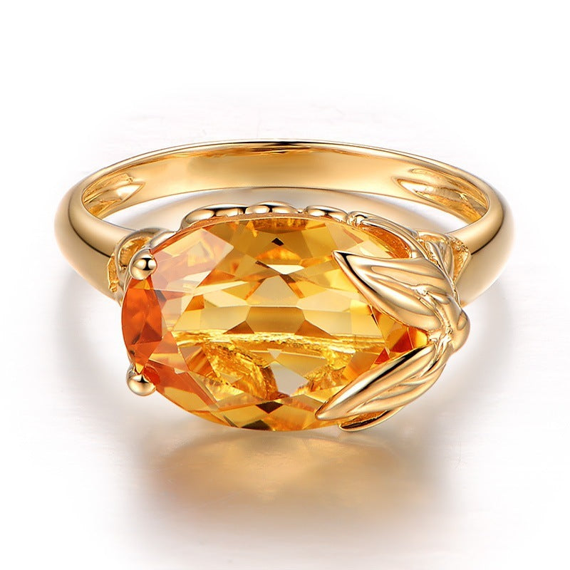 Bague Éclat de Citrine