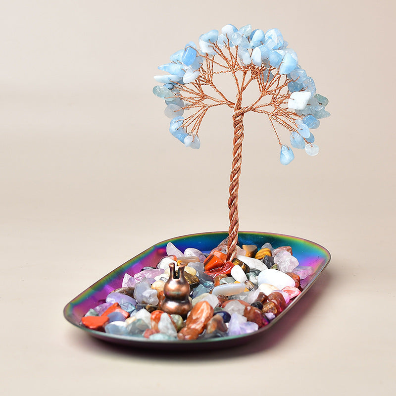 Encensoir Arbre de Fortune en Cristal Naturel