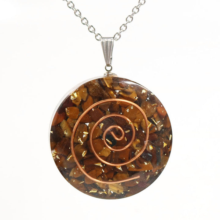 Pendentif Énergétique en Cristal Naturel