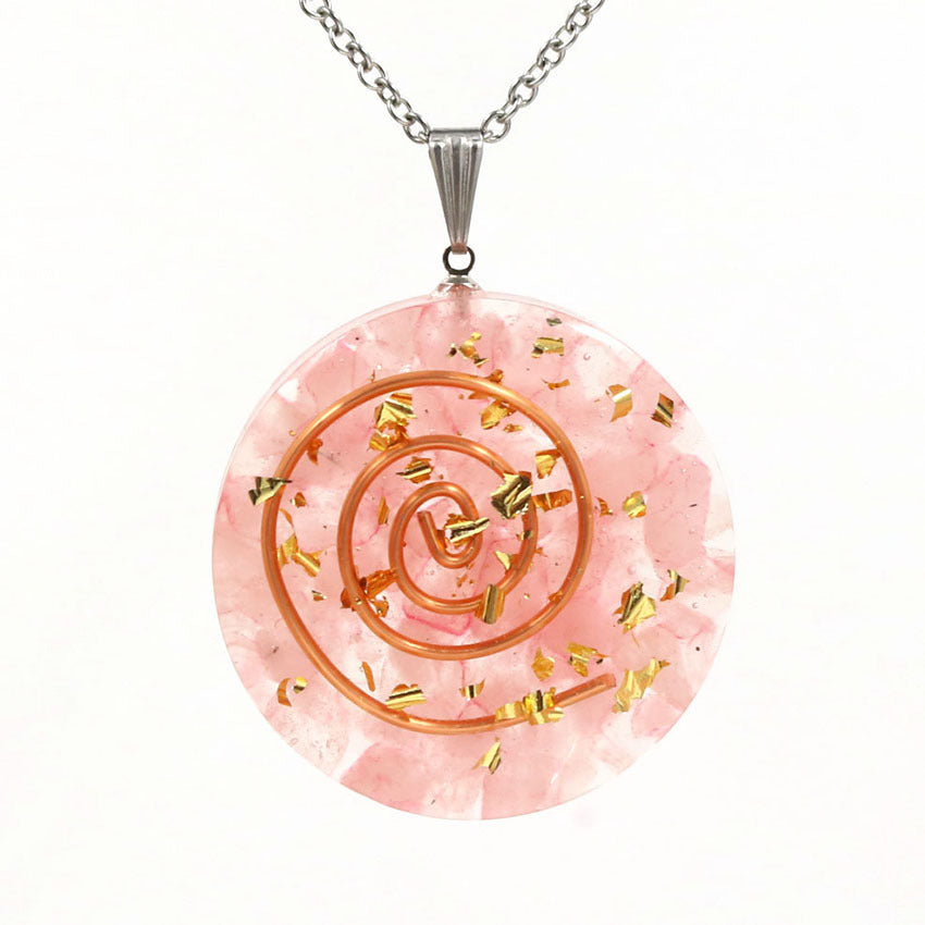 Pendentif Énergétique en Cristal Naturel