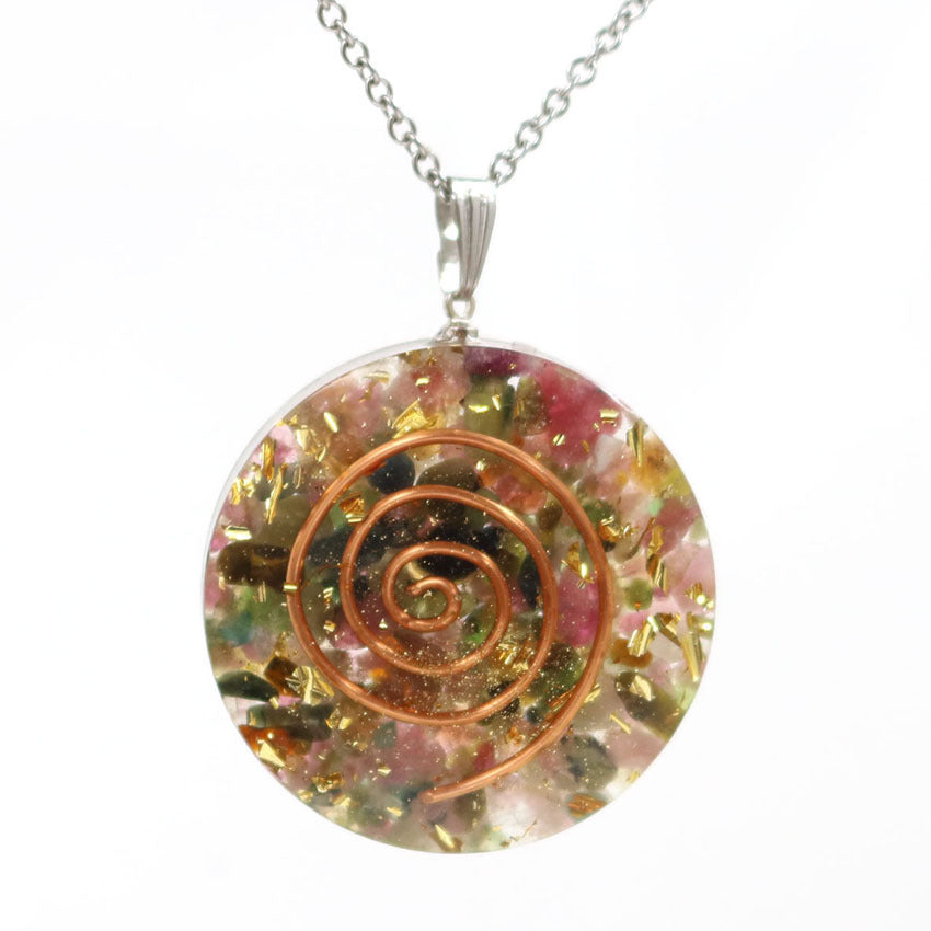 Pendentif Énergétique en Cristal Naturel