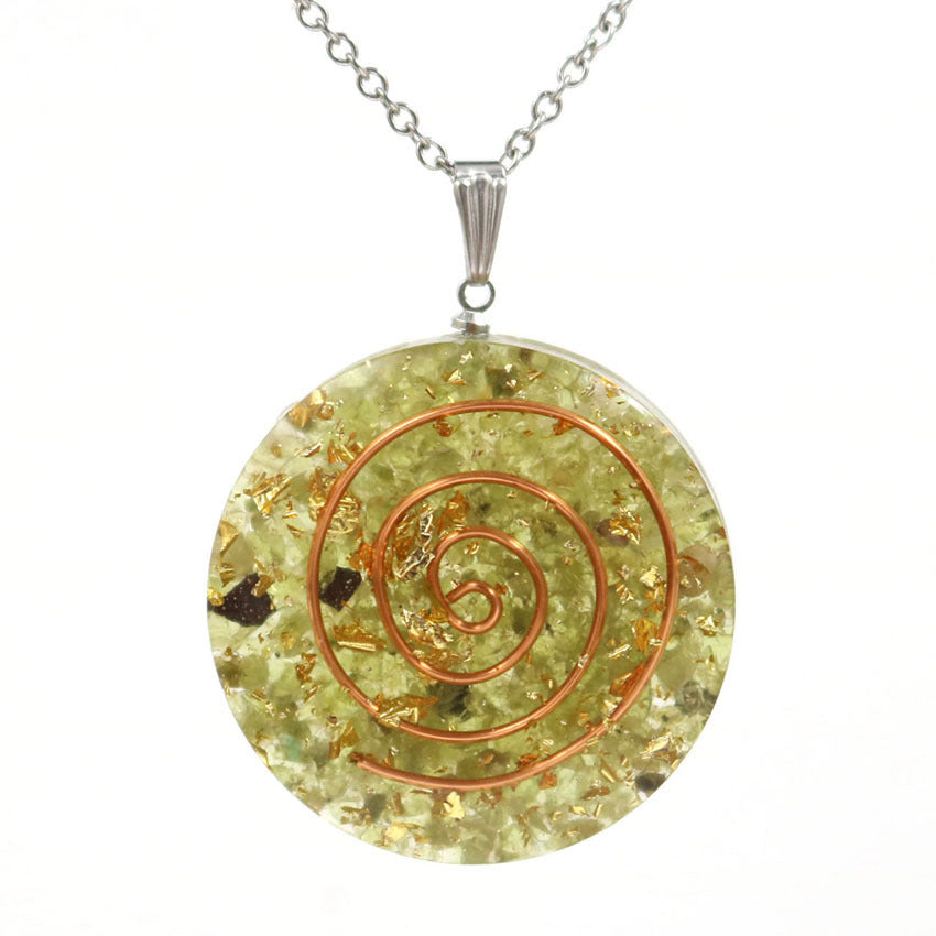 Pendentif Énergétique en Cristal Naturel