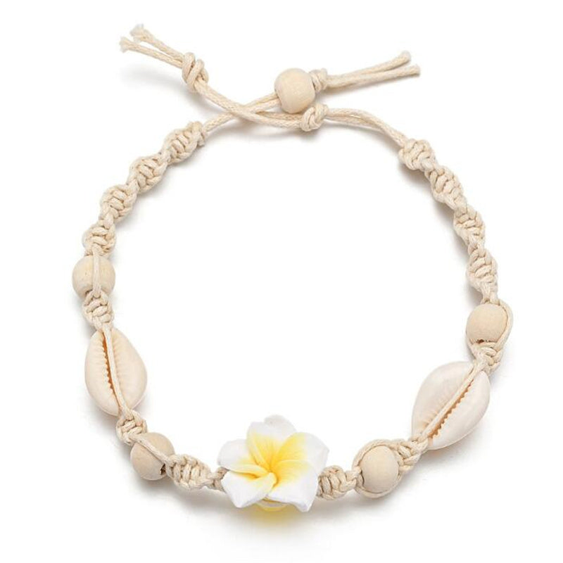 Bracelet de Cheville "Aloha Flower"