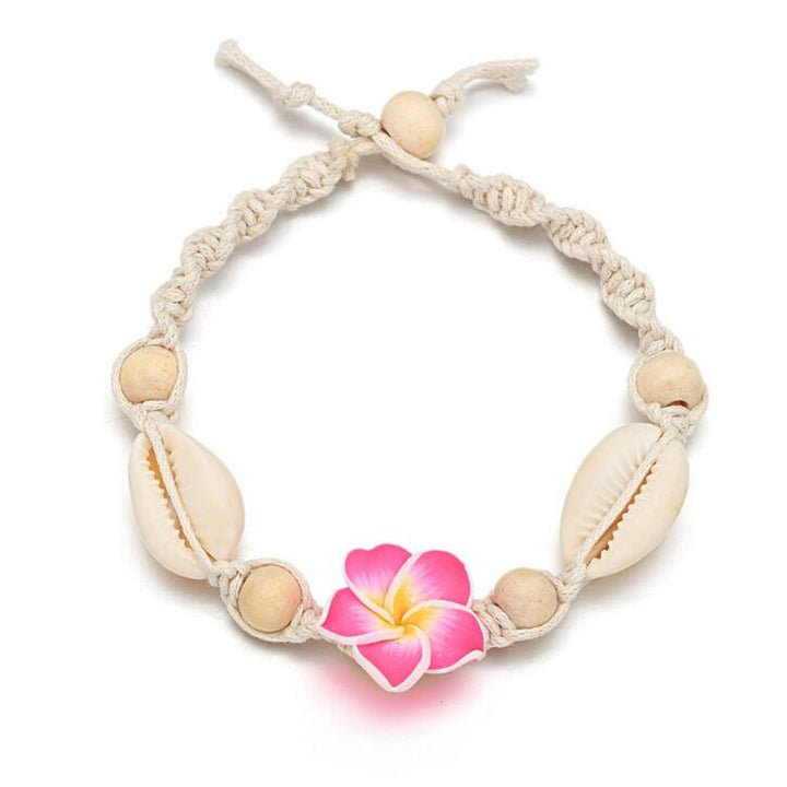 Bracelet de Cheville "Aloha Flower"