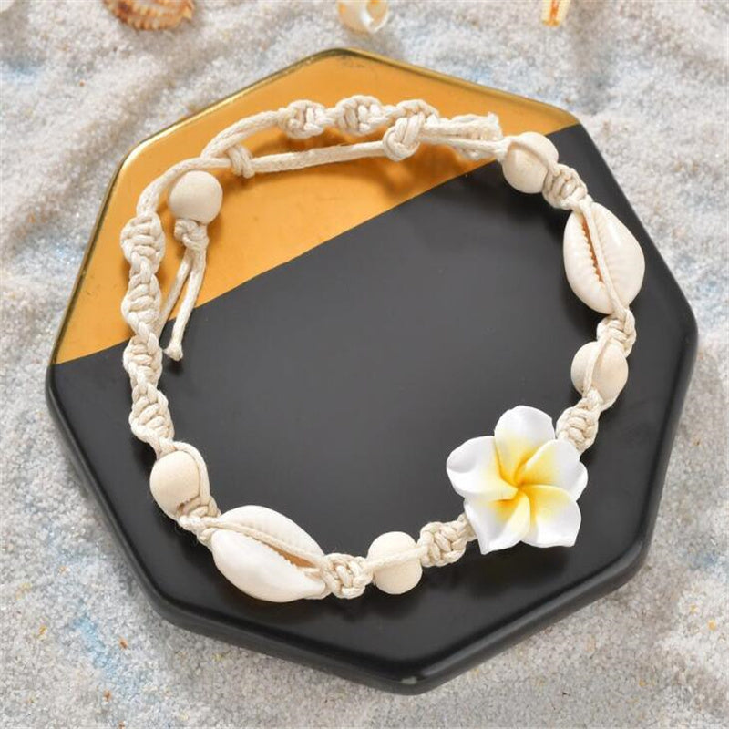 Bracelet de Cheville "Aloha Flower"