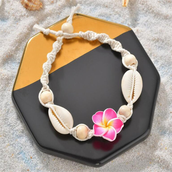 Bracelet de Cheville "Aloha Flower"