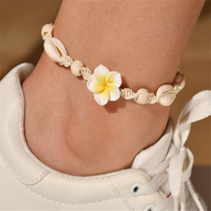 Bracelet de Cheville "Aloha Flower"