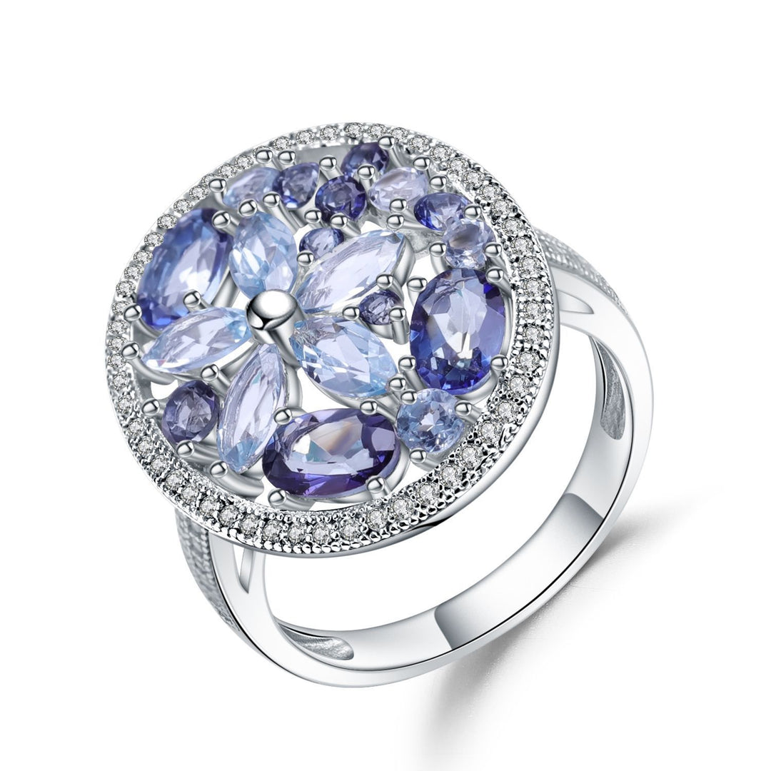 Bague Élégance Solaire en Topaze & Argent 925