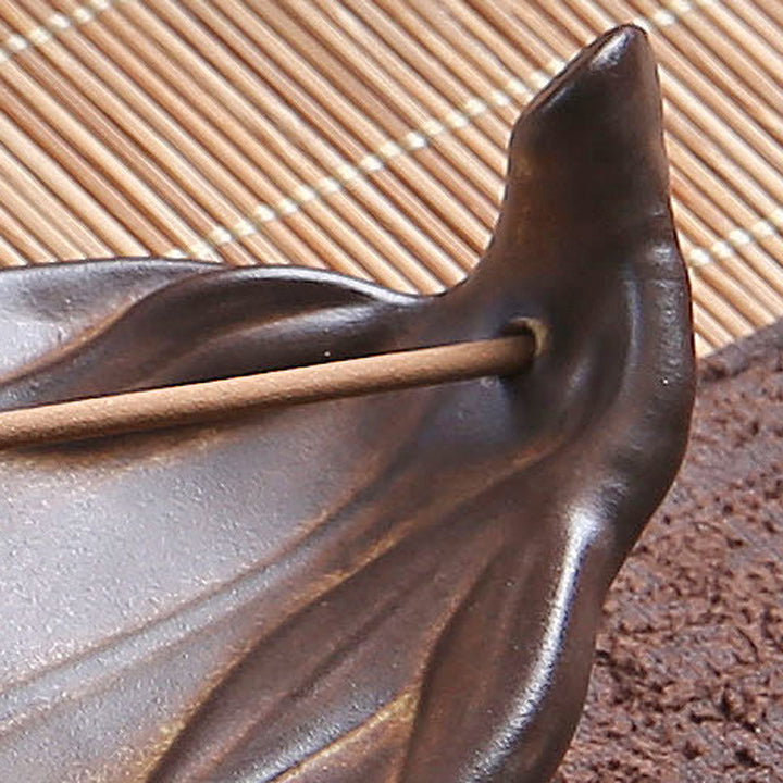 Brûleur d’Encens Feuille de Bambou
