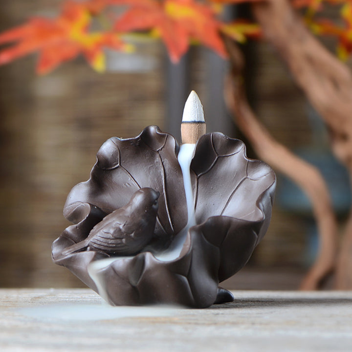 Brûleur d’Encens Cascade en Céramique