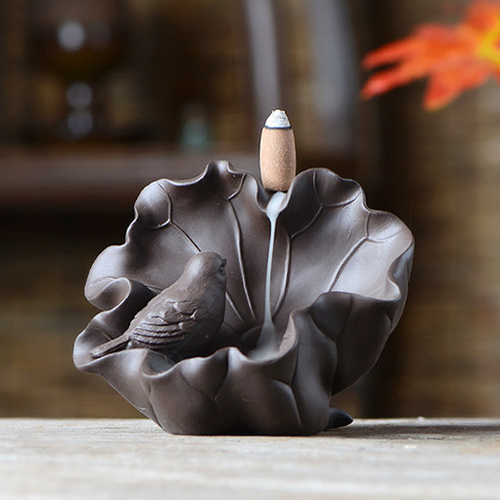 Brûleur d’Encens Cascade en Céramique