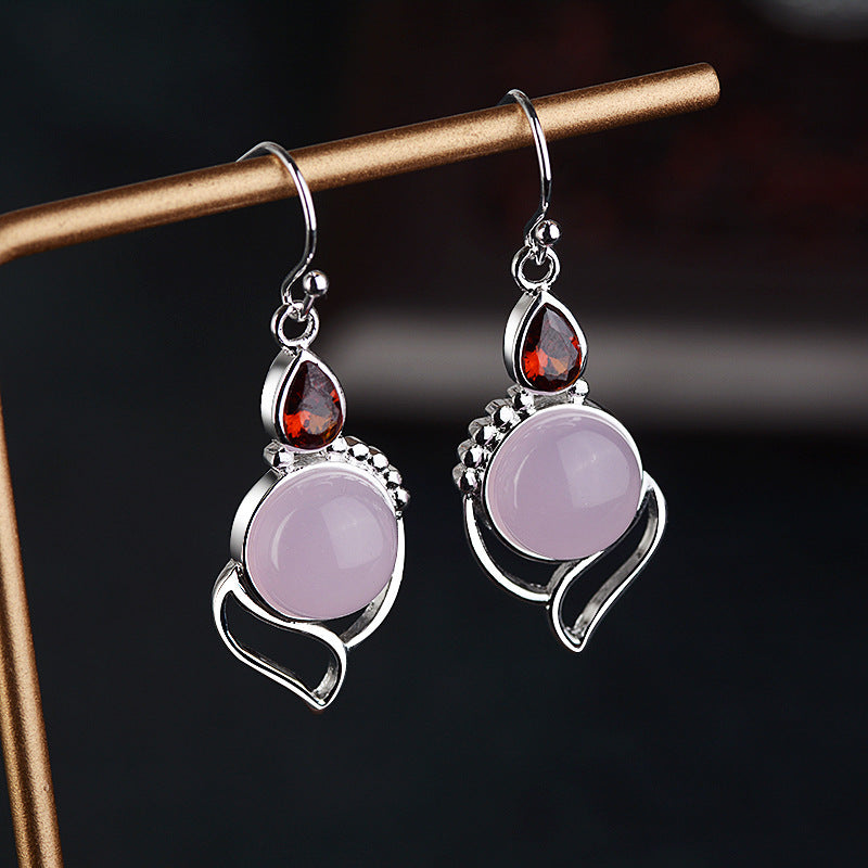 Boucles d’Oreilles "Éclat d’Hibiscus"