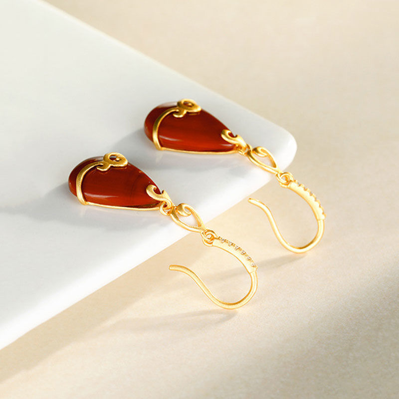 Boucles d’Oreilles "Flamme Céleste"