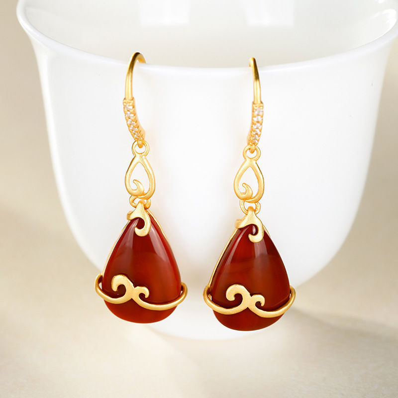 Boucles d’Oreilles "Flamme Céleste"