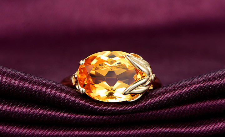 Bague Éclat de Citrine