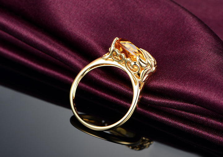 Bague Éclat de Citrine