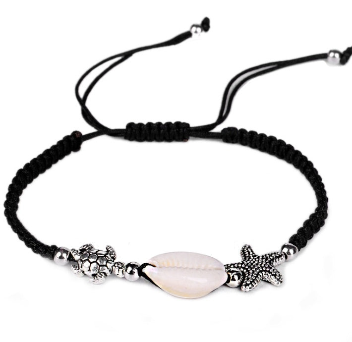 Creative starfish shell bracelet