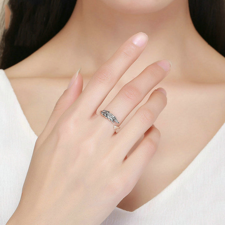 Bague Plume Angélique