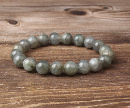 Bracelet "Bouclier de Protection" en Labradorite