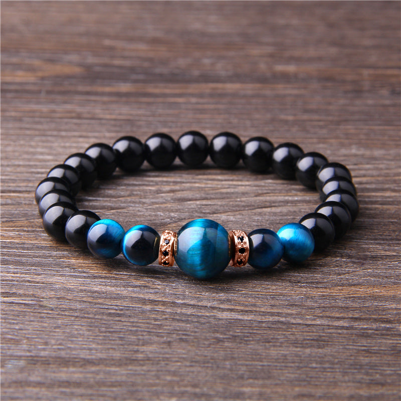 Bracelet en pierre naturelle œil de tigre