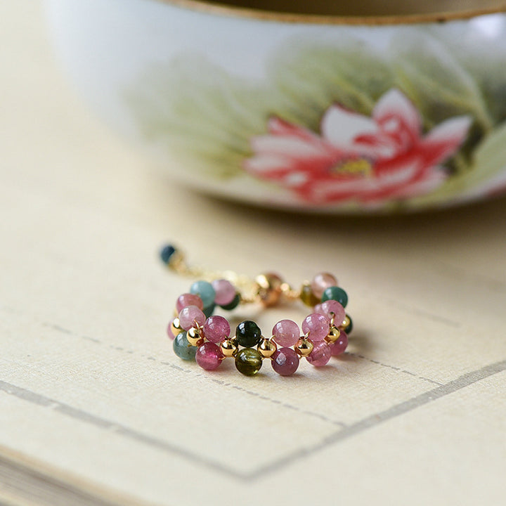 Bague Arc-en-Ciel en Tourmaline