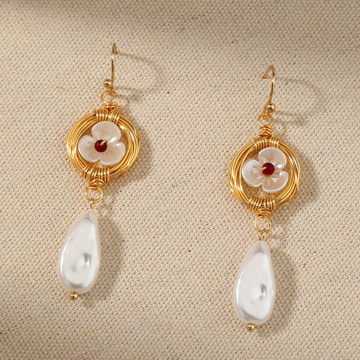 Boucles d’Oreilles "Éclat Floral"