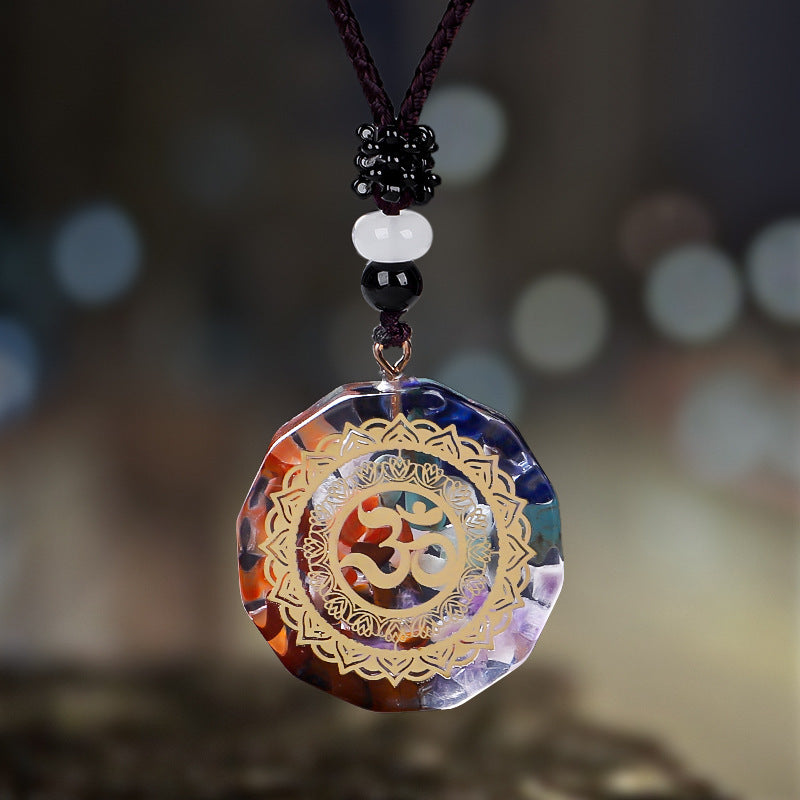 Collier Spirituel en Pierre Naturelle