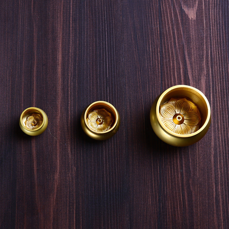 Brûleur d’Encens en Cuivre Pur