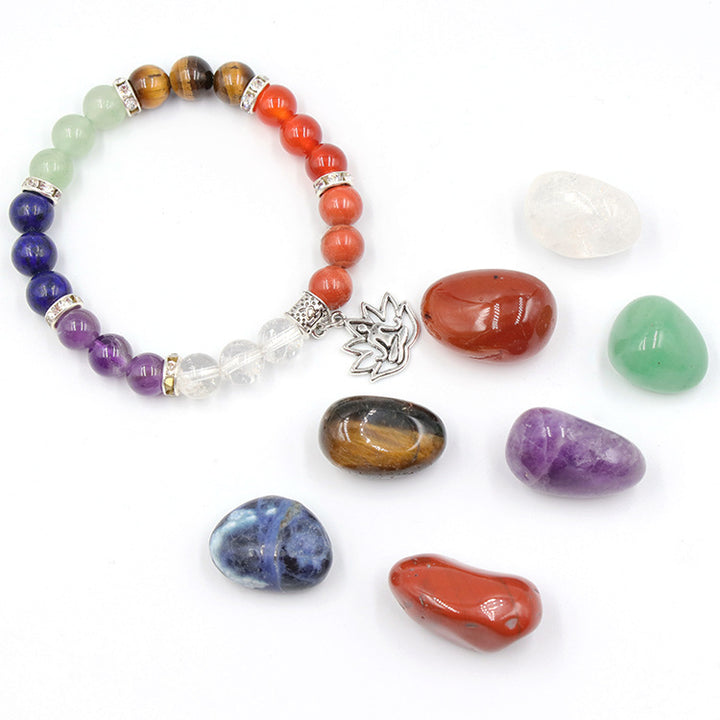 Coffret Bracelet Yoga & Pierres Naturelles