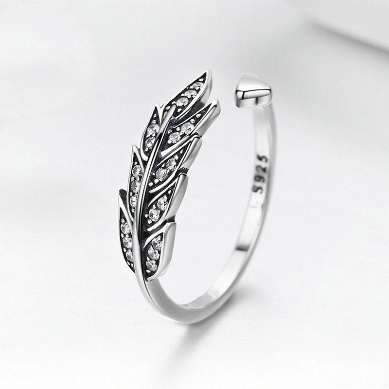 Bague Plume Angélique