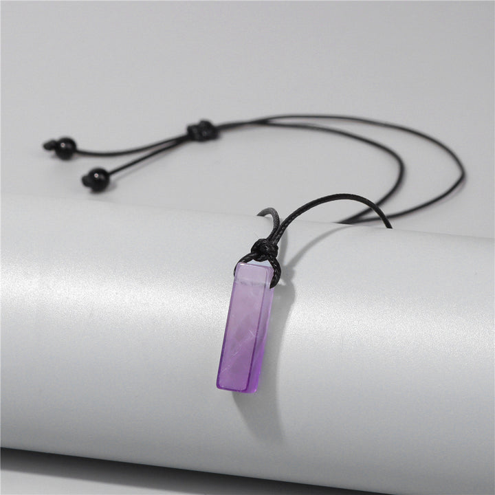 Pendentif "Énergie Pure" en Améthyste Naturelle