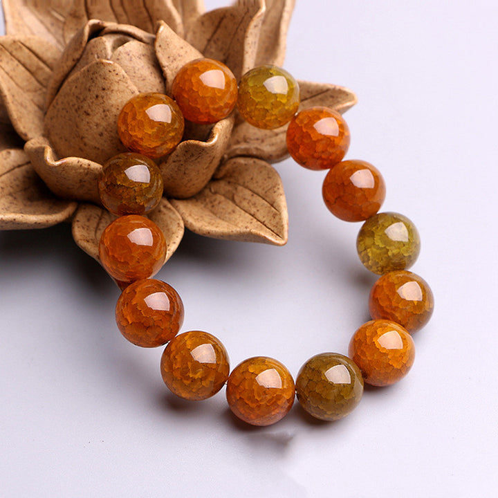 Bracelet “Dragon Scale” en Agate