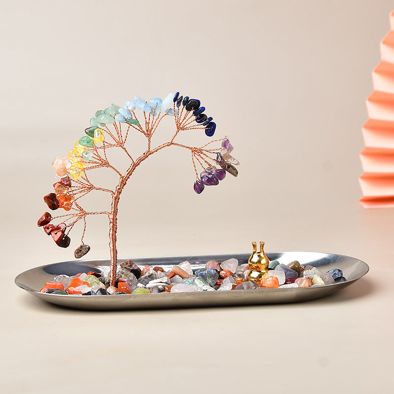 Encensoir Arbre de Fortune en Cristal Naturel