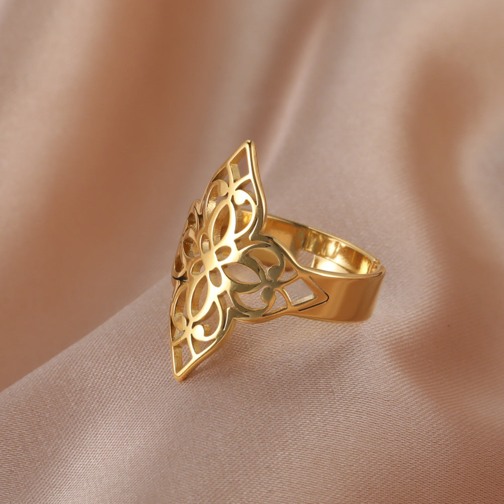 Bague "Énergie Lunaire" – Lune Triple