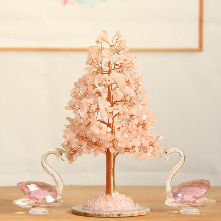 Arbre de Fortune en Cristal Nature